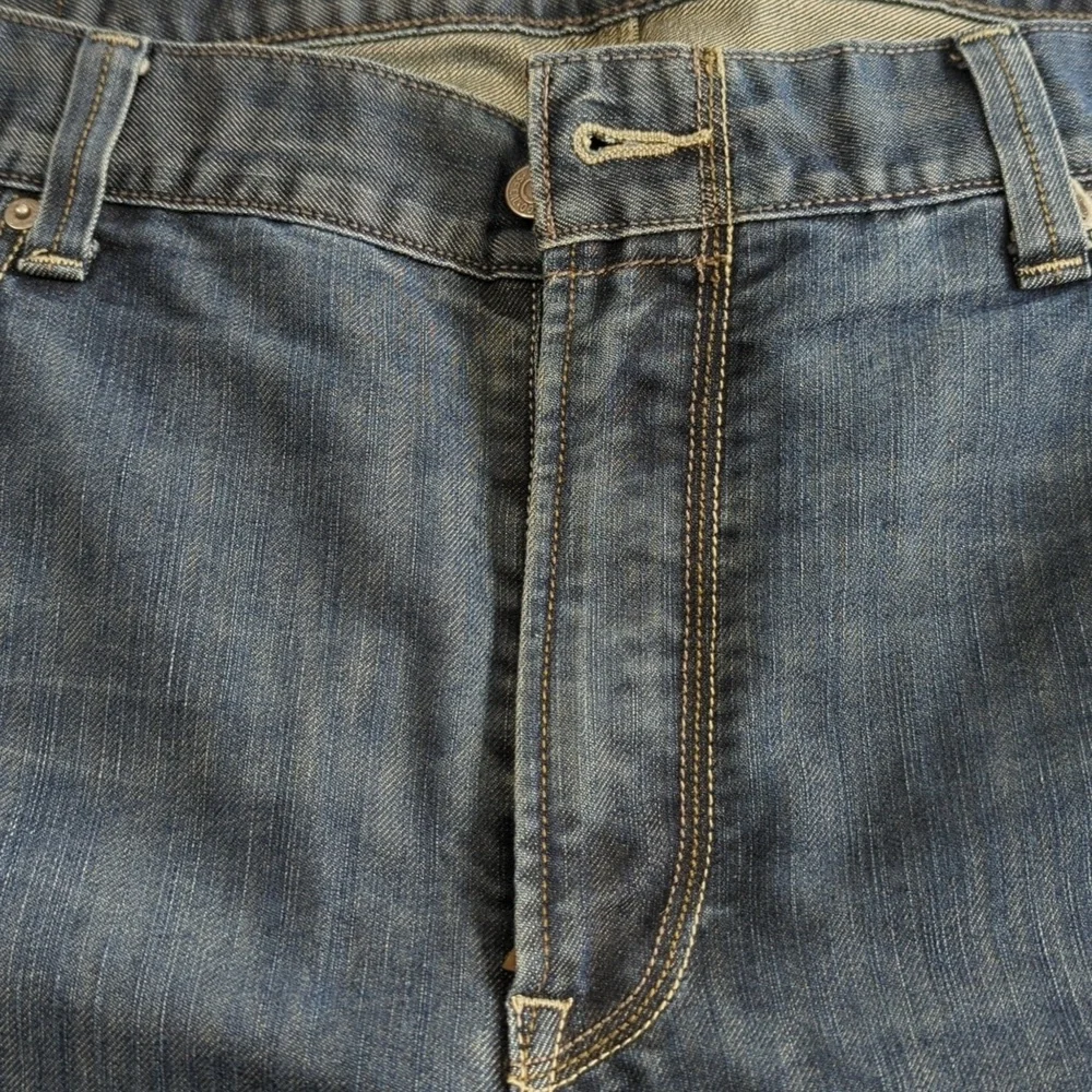 Levi's 514 Relaxed Fit Denim Jeans - Dark Blue 40x30 Amazing!! Cool Look!!